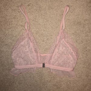 Pink bra